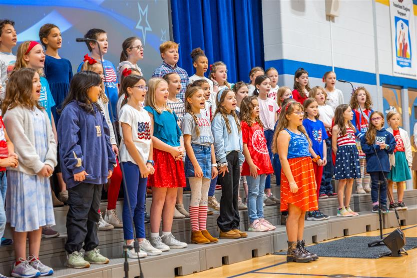 Students celebrate Veterans Day